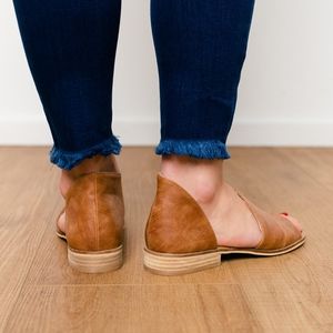 Shoes - QWENN Cut Out Flats Shoes - QWENN Cut Out Flats
